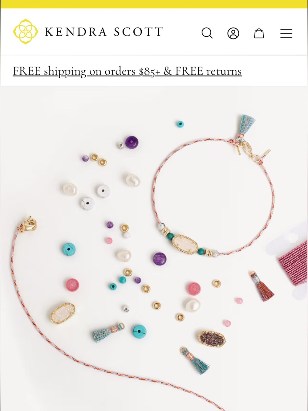 Kendra Scott DIY Bracelet Kit